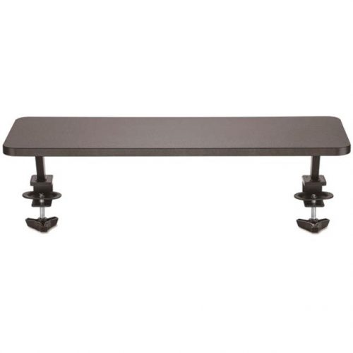 Startech .com Monitor Riser StandClamp-on Monitor Shelf for DeskExtra Wide 25.6″/65 cmFor up to 34″ MonitorsBlack (MNRISERCLMP) -… MNRISERCLMP