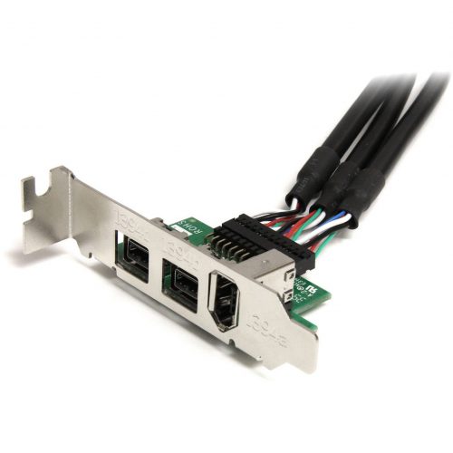 Startech .com 3 Port 2b 1a 1394 Mini PCI Express FireWire Card AdapterFireWire adapterPCIe Mini CardFireWire 8002 ports + 1 x Fire… MPEX1394B3