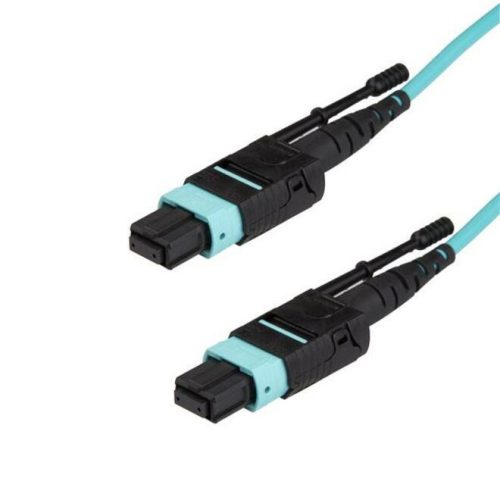 Startech .com 3m 10 ft MPO / MTP Fiber Optic CablePlenum-Rated MTP to MTP CableOM3, 40G MPO CablePush/Pull-TabMPO MTP Cable9.84… MPO12PL3M