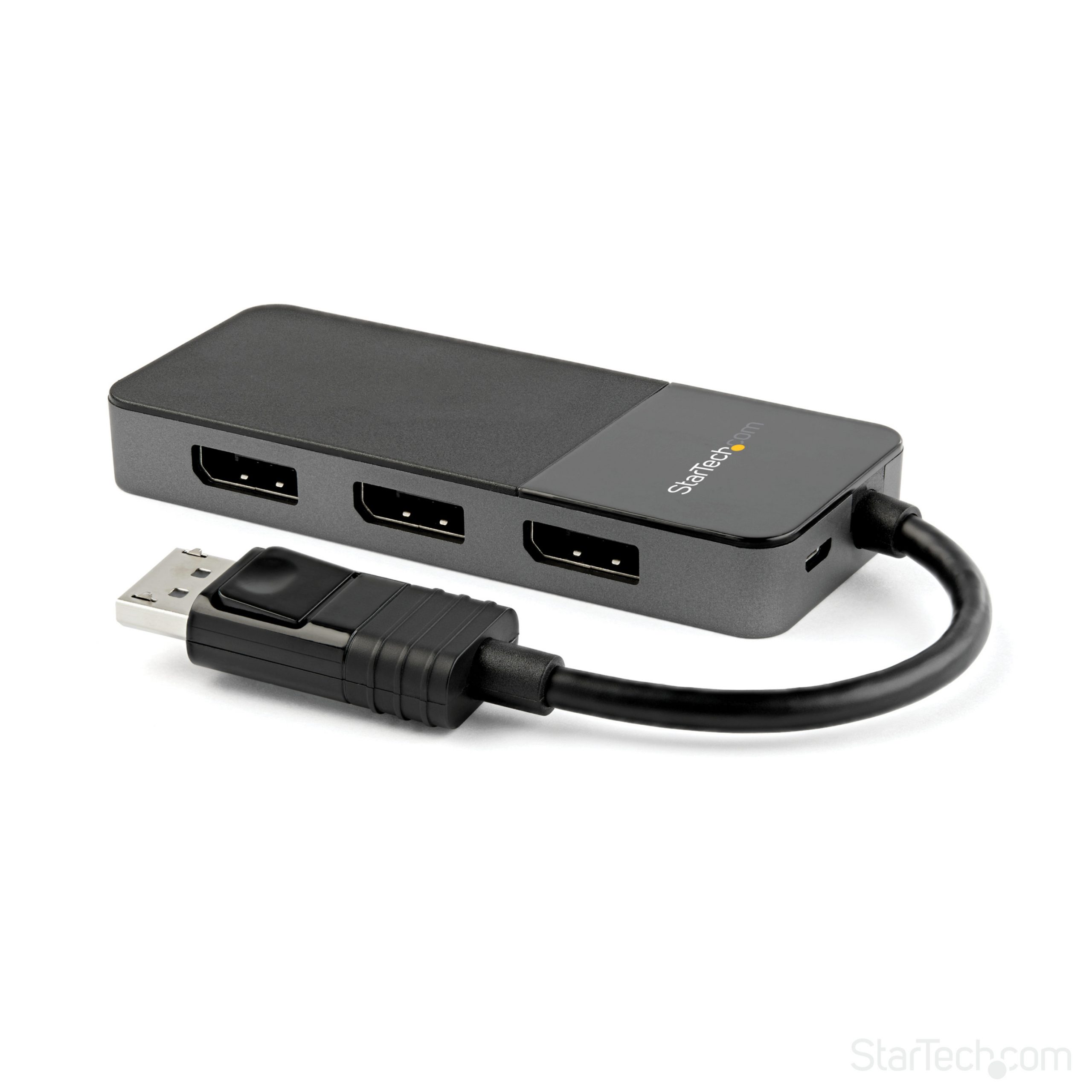 StarTech.com 3 Port USB C to DisplayPort MST Hub 4K 30Hz DisplayPort MST Hub  for USB C Windows Devices Thunderbolt 3 Compatible Increase your  productivity by connecting three displays to your USB