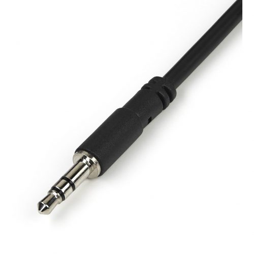 Startech .com Slim Stereo Splitter Cable3.5mm Male to 2x 3.5mm FemaleSplit one headphone jack into two separate jacks3.5mm audio splitt… MUY1MFFS
