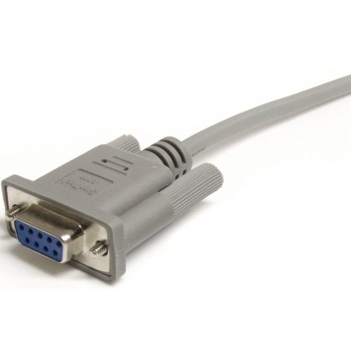 Startech .com .com Null-Modem Serial CableExtend your EGA monitor cable or mouse cable by 6ft6ft rs232 cable6ft db9 cable6ft d… MXT100