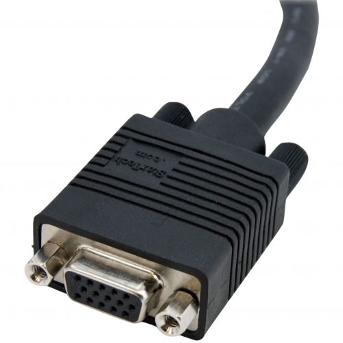 Startech .com .com Coax High Res VGA Monitor extension CableHD-15 (M)HD-15 (F)6 ft6ft VGA CableVGA Video CableVGA Moni… MXT101HQ