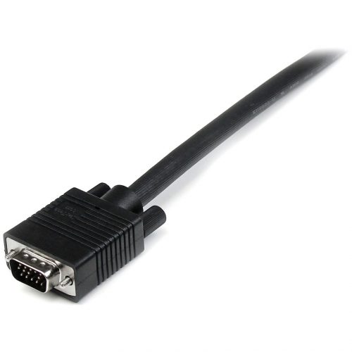 Startech .com High-Resolution Coaxial SVGAVGA Monitor cableHD-15 (M)HD-15 (M)35 ftHD-15 Male VGAHD-15 Male VGA35ftBl… MXT101MMHQ35