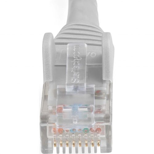 Startech .com 7ft (2m) CAT6 Ethernet Cable, LSZH (Low Smoke Zero Halogen) 10 GbE Snagless 100W PoE UTP RJ45 Gray Network Patch Cord, ETL7… N6LPATCH7GR