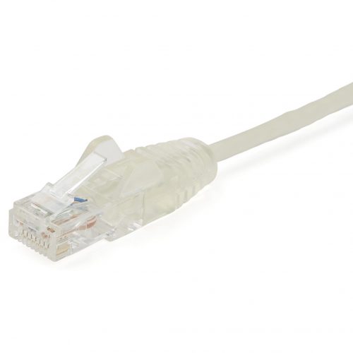 Startech .com 6 ft CAT6 CableSlim CAT6 Patch CordGraySnagless RJ45 ConnectorsGigabit Ethernet Cable28 AWGLSZH (N6PAT6GRS)S… N6PAT6GRS