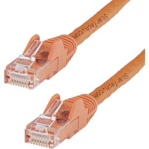 Startech .com 3m Orange Gigabit Snagless RJ45 UTP Cat6 Patch Cable10 m Patch Cord9.84 ft Category 6 Network Cable for Network DeviceF… N6PATC3MOR