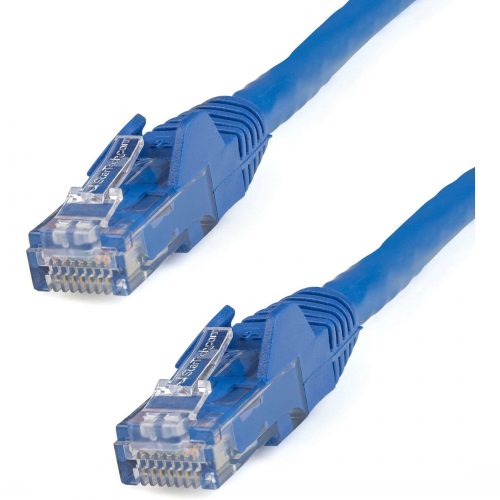 Startech .com 50ft CAT6 Ethernet CableBlue Snagless Gigabit100W PoE UTP 650MHz Category 6 Patch Cord UL Certified Wiring/TIA50ft Blu… N6PATCH50BL