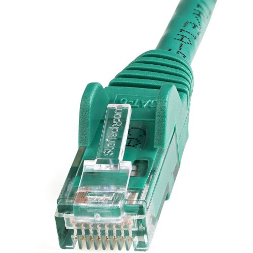 Startech .com 5ft CAT6 Ethernet CableGreen Snagless Gigabit100W PoE UTP 650MHz Category 6 Patch Cord UL Certified Wiring/TIA5ft Green… N6PATCH5GN