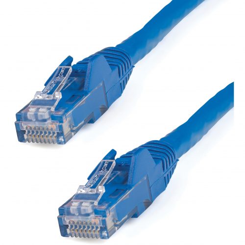 Startech .com 7ft CAT6 Ethernet CableBlue Snagless Gigabit100W PoE UTP 650MHz Category 6 Patch Cord UL Certified Wiring/TIA7ft Blue C… N6PATCH7BL