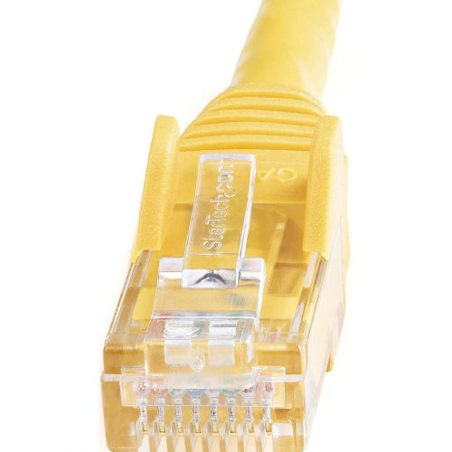 Startech .com 7ft CAT6 Ethernet CableYellow Snagless Gigabit100W PoE UTP 650MHz Category 6 Patch Cord UL Certified Wiring/TIA7ft Yell… N6PATCHL
