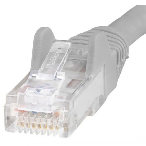 Startech .com 8ft CAT6 Ethernet CableGray Snagless Gigabit100W PoE UTP 650MHz Category 6 Patch Cord UL Certified Wiring/TIA8ft Gray C… N6PATCH8GR