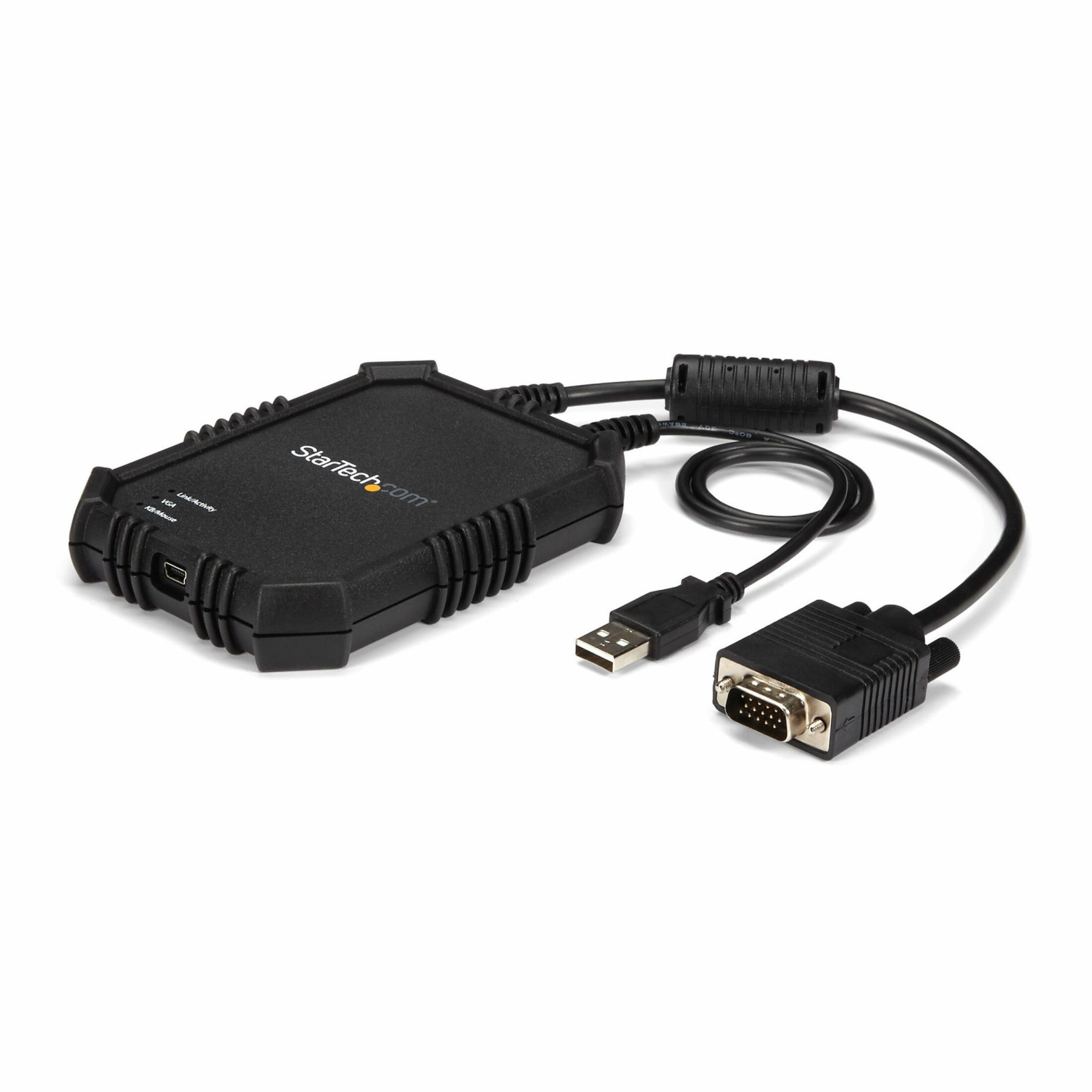 Startech .com Laptop to Server KVM ConsoleRugged USB Crash Cart Adapter with File Transfer and Video CaptureTurn your laptop into a por… NOTECONS02X