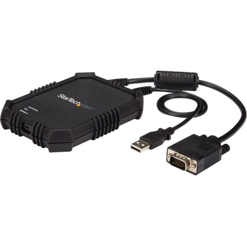 Startech .com Laptop to Server KVM ConsoleRugged USB Crash Cart Adapter with File Transfer and Video CaptureTurn your laptop into a por… NOTECONS02X
