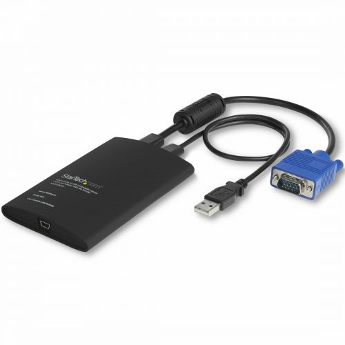 Startech .com USB Crash Cart Adapter with File Transfer & Video Capture at 1920 x1200 60HzKVM adapter accesses any VGA and USB systemIns… NOTECONS02