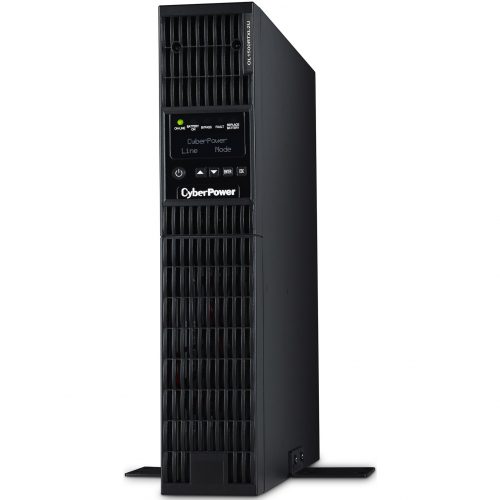 Cyber Power OL1500RTXL2U Smart App Online UPS Systems1500VA/1350W, 100125 VAC, NEMA 5-15P, 2U, Rack / Tower, Sine Wave, 8 Outlets, LCD… OL1500RTXL2U