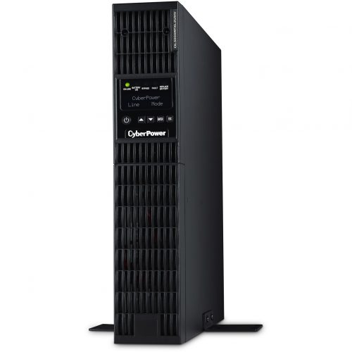 Cyber Power OL3000RTXL2UHVN Smart App Online UPS Systems3000VA/2700W, 200240 VAC, NEMA L6-20P, 2U, Rack / Tower, Sine Wave, 3 Outle… OL3000RTXL2UHVN