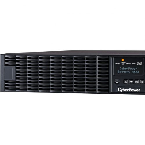 Cyber Power OL3000RTXL2UHVN Smart App Online UPS Systems3000VA/2700W, 200240 VAC, NEMA L6-20P, 2U, Rack / Tower, Sine Wave, 3 Outle… OL3000RTXL2UHVN