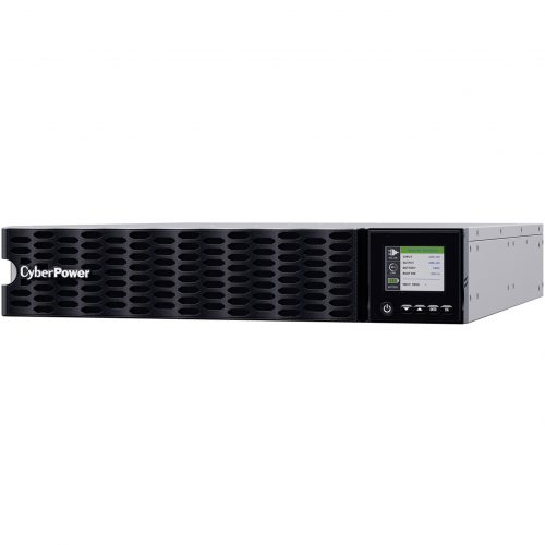 Cyber Power OL5KRTHD Smart App Online UPS Systems5000VA/5000W, 200240 VAC, Hardwire Terminal (NEMA L6-30P  cord included), 2U, Rack /… OL5KRTHD