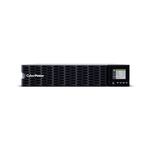 Cyber Power OL6KRTHD Smart App Online UPS Systems6000VA/6000W, 200240 VAC, Hardwire Terminal (NEMA L6-30P  cord included), 2U, Rack /… OL6KRTHD