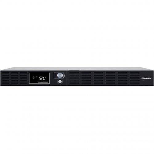Cyber Power OR1000LCDRM1U Smart App LCD UPS Systems1000VA/600W, 120 VAC, NEMA 5-15P, 1U, Rackmount, 6 Outlets, LCD, Panel® Busi… OR1000LCDRM1U