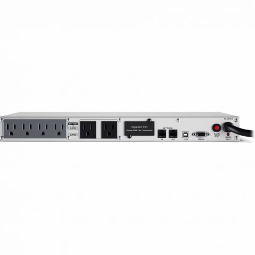 Cyber Power OR1000LCDRM1U Smart App LCD UPS Systems1000VA/600W, 120 VAC, NEMA 5-15P, 1U, Rackmount, 6 Outlets, LCD, Panel® Busi… OR1000LCDRM1U