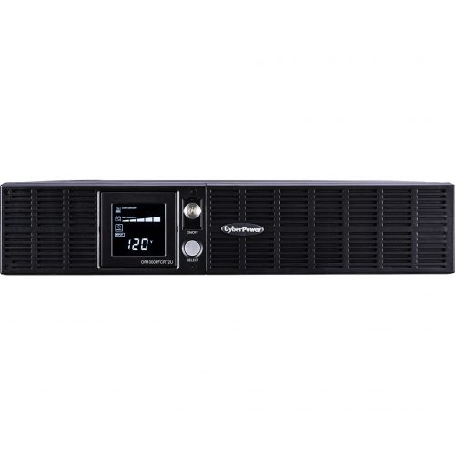 Cyber Power OR1000PFCRT2U PFC Sinewave UPS Systems1000VA/700W, 120 VAC, NEMA 5-15P, 2U, Rack / Tower, Sine Wave, 8 Outlets, LCD, Pa… OR1000PFCRT2U