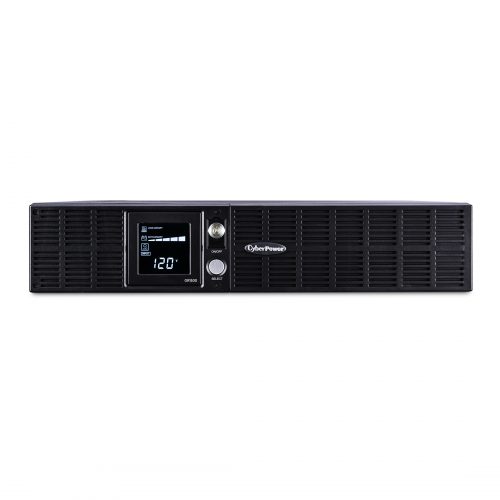 Cyber Power OR1500LCDRT2U Smart App LCD UPS Systems1500VA/900W, 120 VAC, NEMA 5-15P, 2U, Rack / Tower, 8 Outlets, LCD, Panel® B… OR1500LCDRT2U