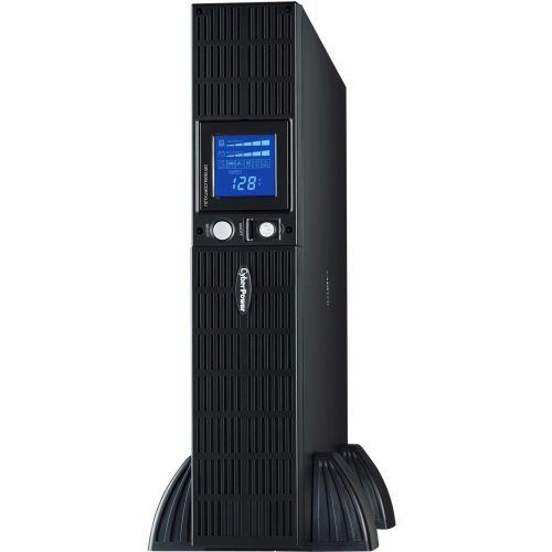 Cyber Power OR1500LCDRTXL2U Smart App LCD UPS Systems1500VA/1125W, 120 VAC, NEMA 5-15P, 2U, Rack / Tower, 8 Outlets, LCD, Panel&r… OR1500LCDRTXL2U