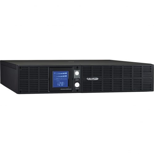 Cyber Power OR2200LCDRTXL2U Smart App LCD UPS Systems2100VA/1650W, 120 VAC, NEMA 5-20P, 2U, Rack / Tower, 8 Outlets, LCD, Panel&r… OR2200LCDRTXL2U