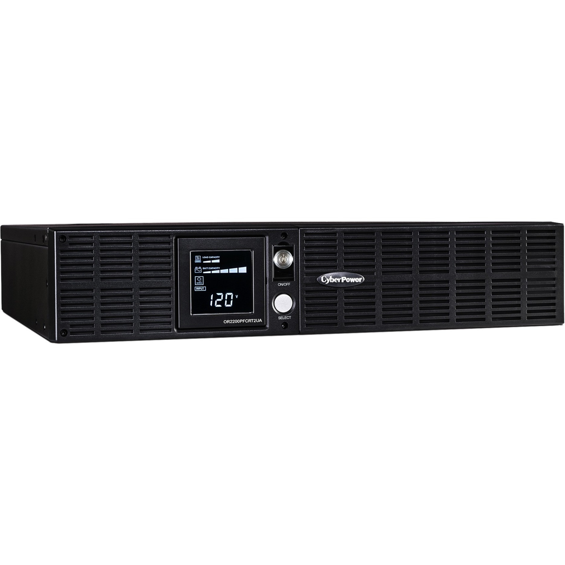 Cyber Power OR2200PFCRT2Ua PFC Sinewave UPS System 2200VA 1320W Rack/Tower PFC compatible Pure sine wave2200VA/1300W2U Tower/Rack Mo… OR2200PFCRT2UA