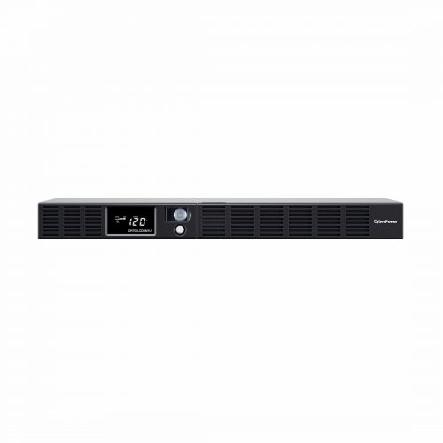 Cyber Power OR700LCDRM1U Smart App LCD UPS Systems700VA/400W, 120 VAC, NEMA 5-15P, 1U, Rackmount, 6 Outlets, LCD, Panel® Busines… OR700LCDRM1U