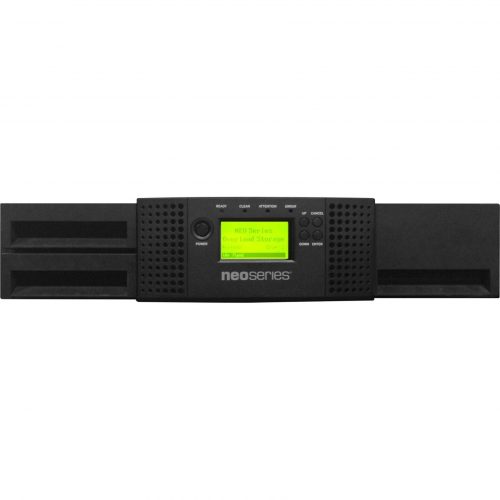 Overland NEOs T24 Tape Autoloader1 x Drive/24 x Slot1 Mail SlotsLTO-7144 TB (Native) / 360 TB (Compressed)640.80 MB/s (Nati… OV-NEOST247FC