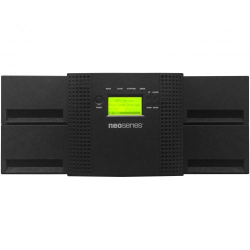 Overland NEOs T48 Tape Autoloader1 x Drive/48 x Slot3 Mail SlotsLTO-8576 TB (Native) / 1400 TB (Compressed)1.22 GB/s (Nativ… OV-NEOST488FC