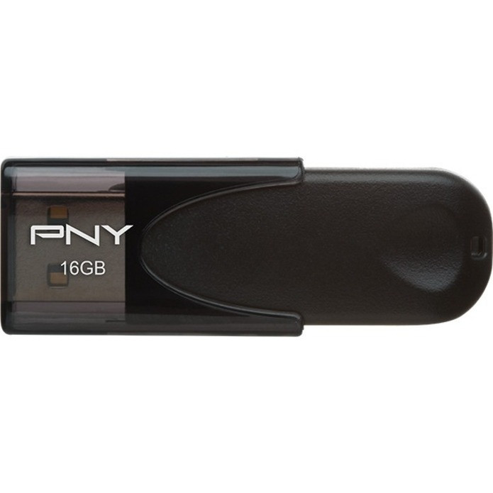 PNY Technologies 16GB Attaché 4 2.0 Flash Drive16 GBUSB 2.0 Type ABlack Warranty P-FD16GATT4-GE