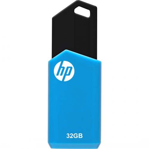 PNY Technologies HP v150w USB 2.0 Flash Drive32 GBUSB 2.0 Type ABlue Warranty1 / Pack P-FD32GHPV150W-GE