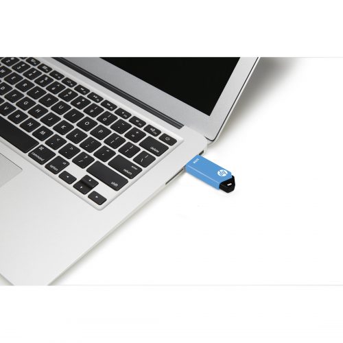 PNY Technologies HP v150w USB 2.0 Flash Drive32 GBUSB 2.0 Type ABlue Warranty1 / Pack P-FD32GHPV150W-GE