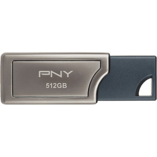 PNY Technologies PRO Elite USB 3.2 (Gen 1) Type A Flash Drive512 GBUSB 3.2 (Gen 1) Type A180 MB/s Write SpeedGray Warranty1 P-FD512PRO-GE