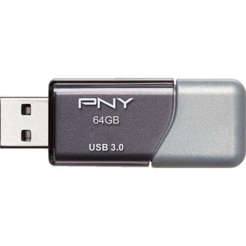 PNY Technologies 64GB USB 3.0 Flash Drive64 GBUSB 3.0 (3.1 Gen 1)95 MB/s Read Speed60 MB/s Write Speed P-FD64GTBOP-GE