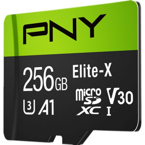 PNY Technologies Elite-X 256 GB Class 10/UHS-I (U3) microSDXC100 MB/s Read P-SDU256U3100EX-GE