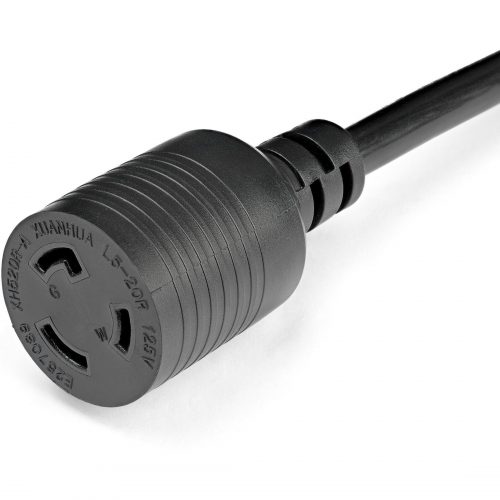 Startech .com 3ft (1m) Heavy Duty Extension Cord, NEMA L5-20R to NEMA 5-20P Black Extension Cord, 13A 125V, 12AWG, Heavy Gauge Power Cable3… PAC520PLR3