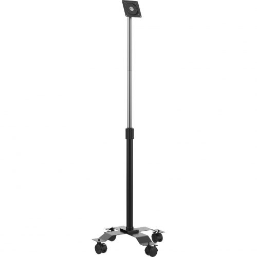 Cta Digital Accessories VESA-Compatible, Height-Adjustable Rolling Floor Stand70″ Height x 17.5″ Width x 17.5″ DepthFloorBlack PAD-CGSVP