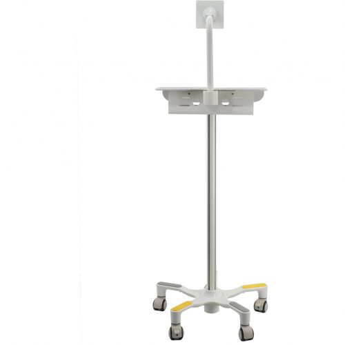 Cta Digital Accessories Medical Grade Anti-Microbial Floor Stand with VESA Compatibility33 lb Capacity5 CastersPlastic, Metal PAD-MEDVFS