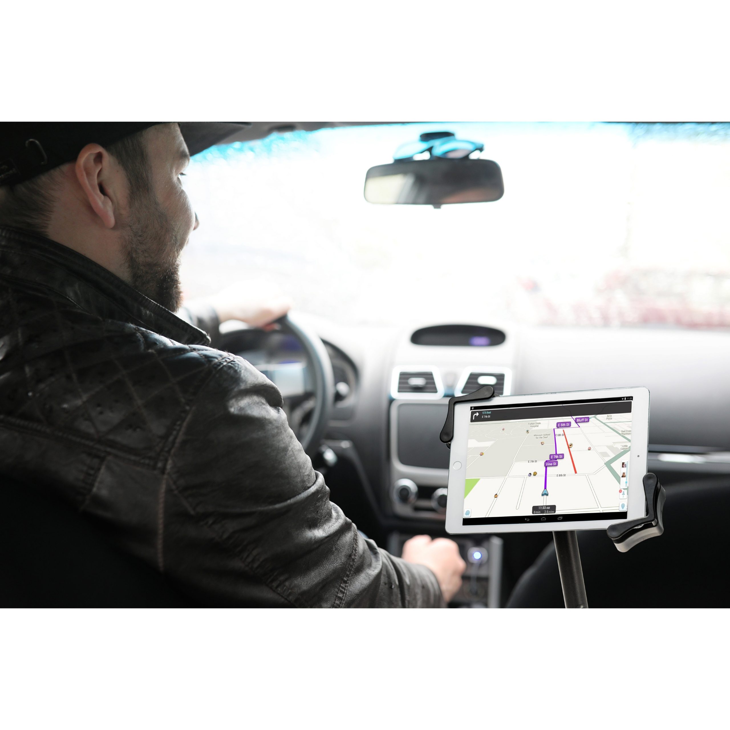 Cta Digital Multi-flex Vehicle Mount for Tablet, iPad Pro, iPad Air, iPad mini12.9" Screen Support1 PAD-MFCM - Corporate Armor