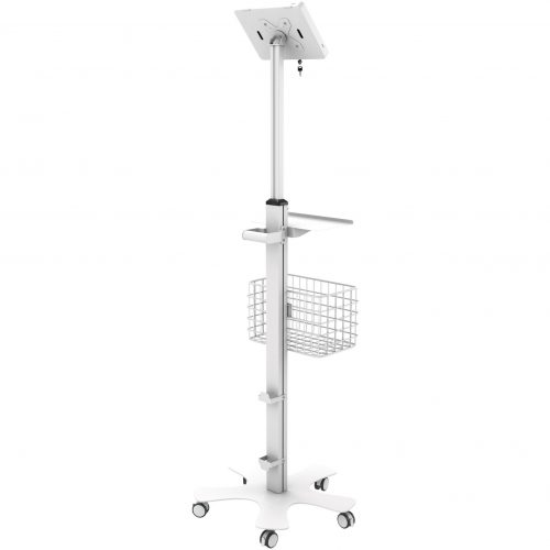 Cta Digital Accessories Medical Mobile Floor Stand with Small Paragon EnclosureUp to 8″ Screen Support61″ Height x 14.5″ Width x 13″ DepthFloor -… PAD-MFSPS