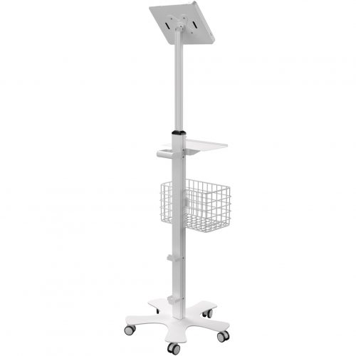 Cta Digital Accessories Medical Mobile Floor Stand with VESA Plate and Paragon EnclosureUp to 11″ Screen Support53.9″ Height x 18.7″ Width x 18.4″ Dep… PAD-MFS