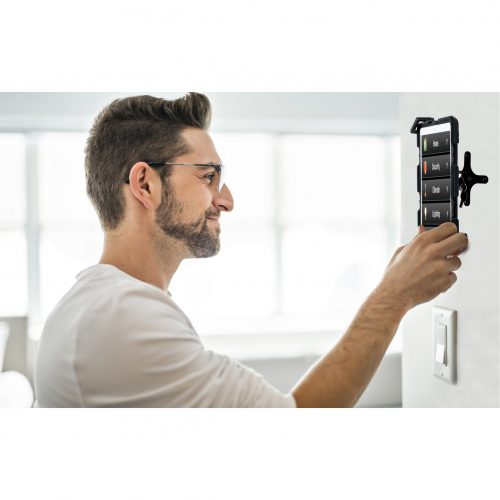 Cta Digital Accessories Wall Mount for Tablet, iPadBlack14″ Screen Support75 x 75 VESA Standard PAD-SVWMB