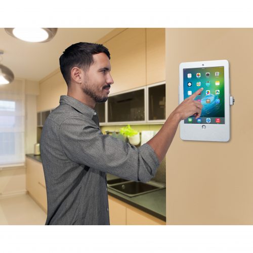 Cta Digital Accessories Wall Mount for iPad Air, iPad Pro, iPadSilver1 Display Supported9.7″ Screen Support1 PAD-SWE