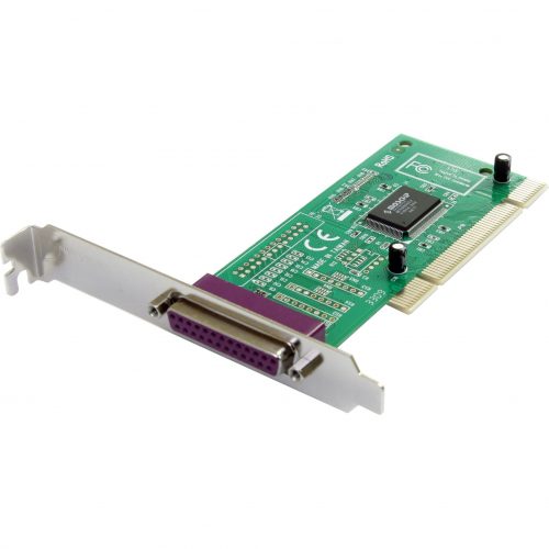 Startech .com .com PCI Parallel Adapter CardAdd a high-speed parallel port (EPP/ECP) to your desktop computer through a PCI expansion… PCI1PECP