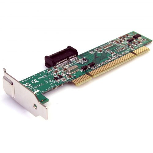 Startech .com PCI to PCI Express Adapter CardInstall half-height/low profile x1 PCI Express interface cards in a standard PCI expansion slot… PCI1PEX1